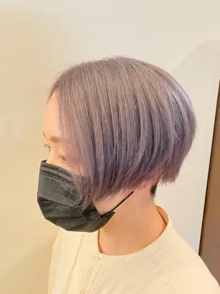 ショート カラー bissflare 三津橋のヘアスタイル