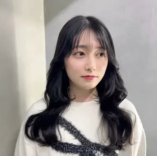 セミロング 阿倍野/髪質改善 /縮毛矯正/坪田幸広のヘアスタイル