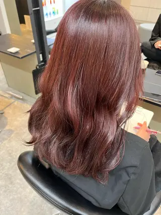 セミロング カラー kanato🇰🇷 【札幌韓国ヘア】のヘアスタイル