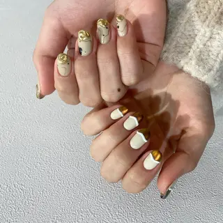 ネイル NINEnami ニュアンスネイルのネイルデザイン