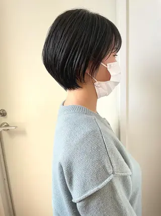 ショート カラー 江上拓郎/ショート /酸性ストレートのヘアスタイル