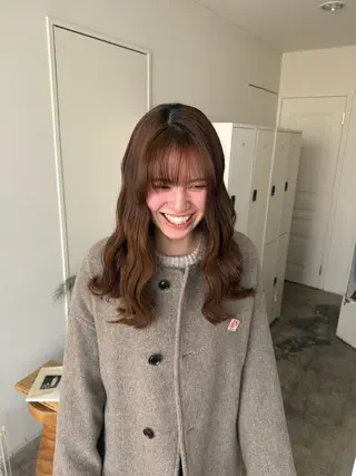 セミロング 🌻Kaho/カラー /髪質改善🌻のヘアスタイル