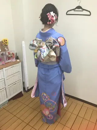 セミロング Delight ヘアメイク着付けのヘアスタイル