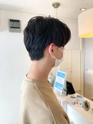 パーマ メンズ 村本 千優のヘアスタイル