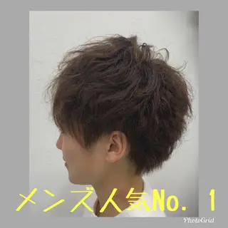 パーマ メンズ 相武台ショート特化 💐川崎希💐のヘアスタイル
