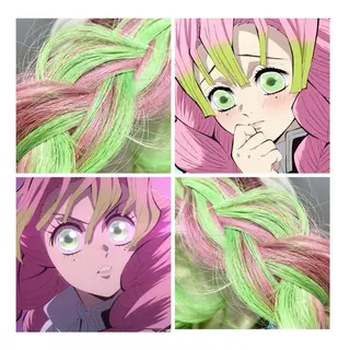 セミロング カラー GARU-ガル-所属・TSUNO🦖 派手髪/オタク美容師のヘアスタイル