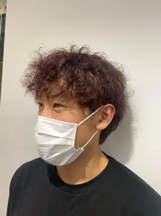 カラー メンズ 前田 香恋のヘアスタイル