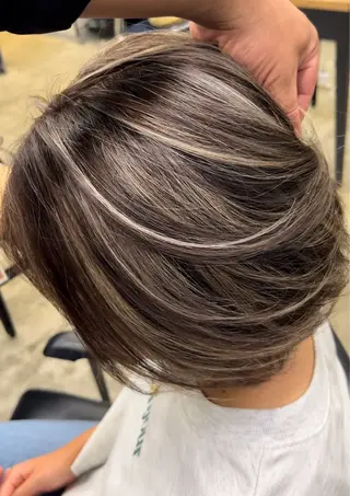 カラー 【垢抜けマッシュ】/ 藤沢/Hinaのヘアスタイル