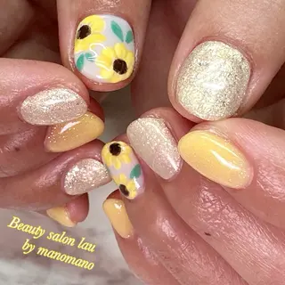 ネイル ラウバイマノマノ なかざとのネイルデザイン