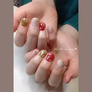 ネイル ラヴィアン ローズのネイルデザイン