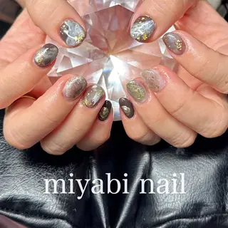 ネイル miyabi nail 桂川駅近くのネイルデザイン