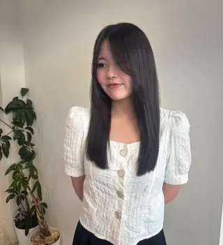 ロング 田口 菜々星のヘアスタイル