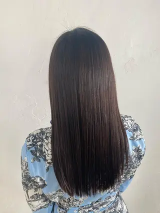 ロング 丸山 史香のヘアスタイル