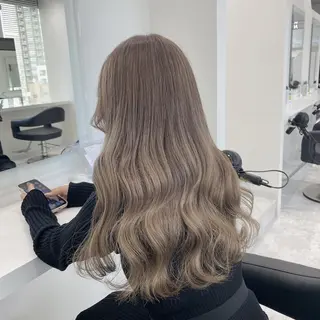 ロング カラー 🤍ベージュ×艶髪 🤍Ryuta🤍のヘアスタイル