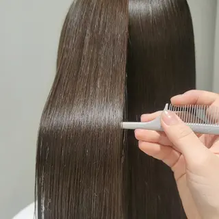 ロング カラー 無料カットモデル/ セット/COCOKAのヘアスタイル