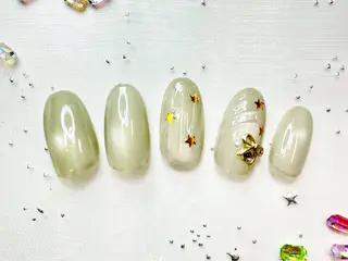 ネイル ネイルPetit Ribbonのネイルデザイン