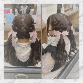 ロング ヘアアレンジ ヘアセット/着付け 𓇼 松本 夏美𓇼のヘアスタイル