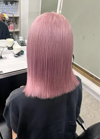 カラー 渋谷🎨エクステ× ブリーチ特化🎨レンのヘアスタイル