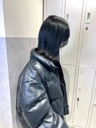 ミディアム カラー TOMONA👑 GiseL梅田店のヘアスタイル