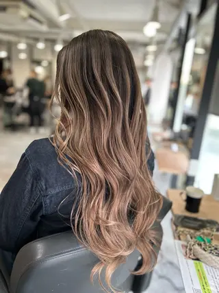 ロング カラー ✂️大門 巧✂️ LAFF難波店のヘアスタイル