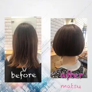 ショート MATSU 🌟韓国🇰🇷のヘアスタイル