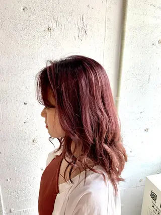 ミディアム カラー 💛丁寧さNo.🥇 🧸片山智裕💛のヘアスタイル