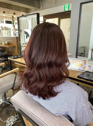 ミディアム カラー 統括マネージャー/ 髪のドクター/前原悟のヘアスタイル