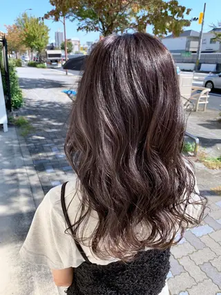 ロング カラー SALOWIN名古屋本山店所属・🍏ナガヤマ ヒデアキ🍏のヘアスタイル