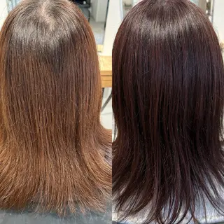 カラー 山田 堅登のヘアスタイル