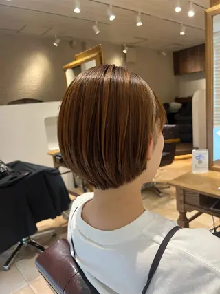 ショート 🥀韓国ヘア🥀 宮津真菜のヘアスタイル