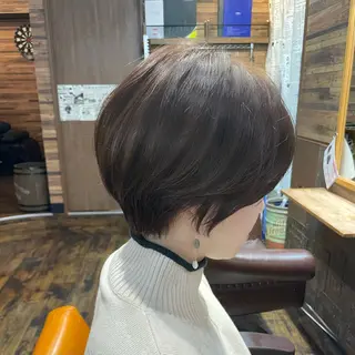 ショート カラー 髪質改善/ショート/ メンズカット/KAiのヘアスタイル