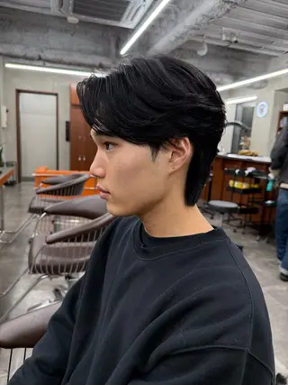 メンズ センターパート/ 暖色カラーayuのヘアスタイル