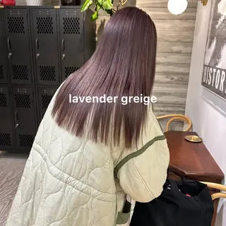 カラー 暖色カラー推し/ トヤエリコのヘアスタイル