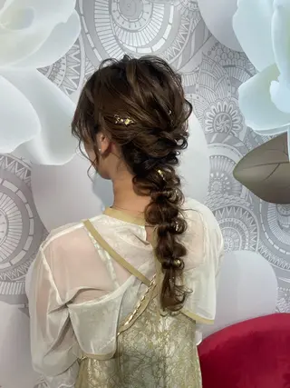 ヘアアレンジ 佐野 優美子のヘアスタイル