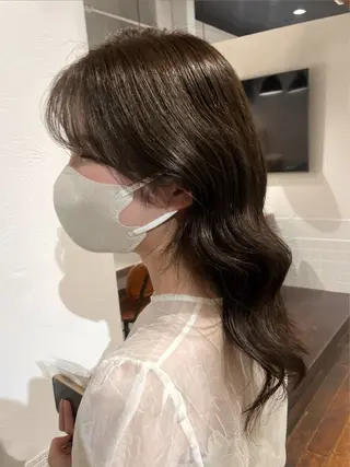 カラー 伊沢 美憂 ⌇﻿銀座アシスタントのヘアスタイル