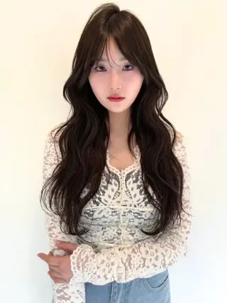 ロング カラー JILBLAN福岡 Senriのヘアスタイル