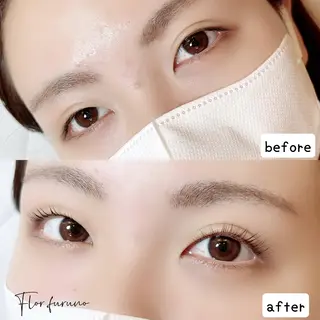 マツエク・マツパ アイブロウ Flor上大岡 *フルノ リナ*のマツエク・マツパデザイン