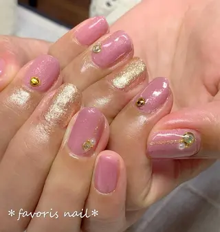 ショート ネイル favoris nail🌼のネイルデザイン