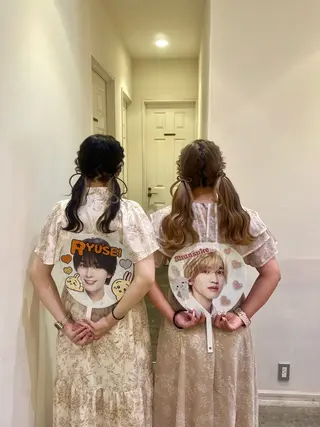 ヘアアレンジ 🎀ツヤカラー🎀 暖色カラー/amiのヘアスタイル