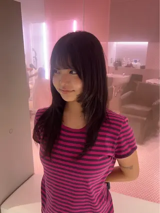 セミロング カラー wme所属・ANNA /wmeのヘアスタイル