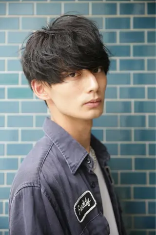 ショート ヘアアレンジ メンズ メンズパーマの達人 🌟川内絵人のヘアスタイル