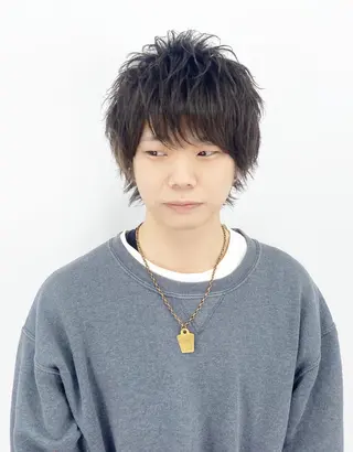 ミディアム 大橋 拓巳のヘアスタイル