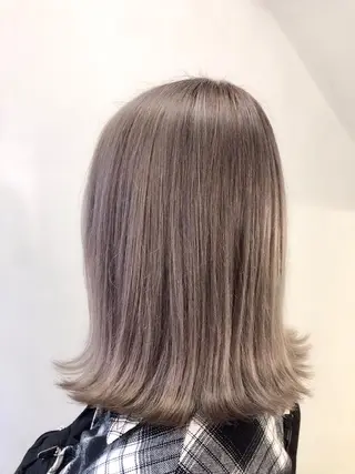 ミディアム カラー 韓国ヘア🤍髪質改善 🇰🇷AKANEのヘアスタイル