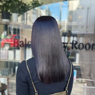 セミロング ウルフ/レイヤー /パーマ ナユタのヘアスタイル