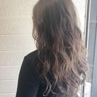 ロング hair make belle所属・國生 香織のヘアスタイル