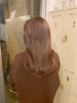 ロング カラー 西田辺/ タカスナオヤのヘアスタイル