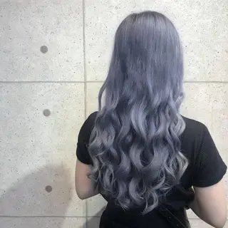 ロング カラー カラー&プルエクステ 大人気!!のヘアスタイル