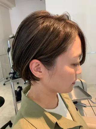 ショート 本田 卓也のヘアスタイル