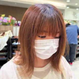 ロング Miyu🦄ash メンズカット/まつげのヘアスタイル