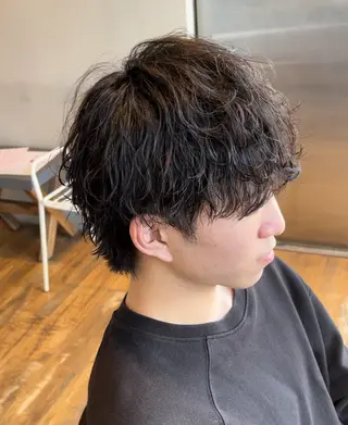 パーマ メンズ CUORE HAIR ange水戸所属・🌟パーマリスト 鈴木雄大🌟のヘアスタイル